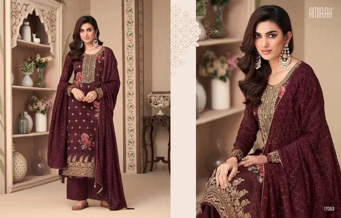 Amirah Feeza Designer Wear Wholesale Printed Salwar Suits